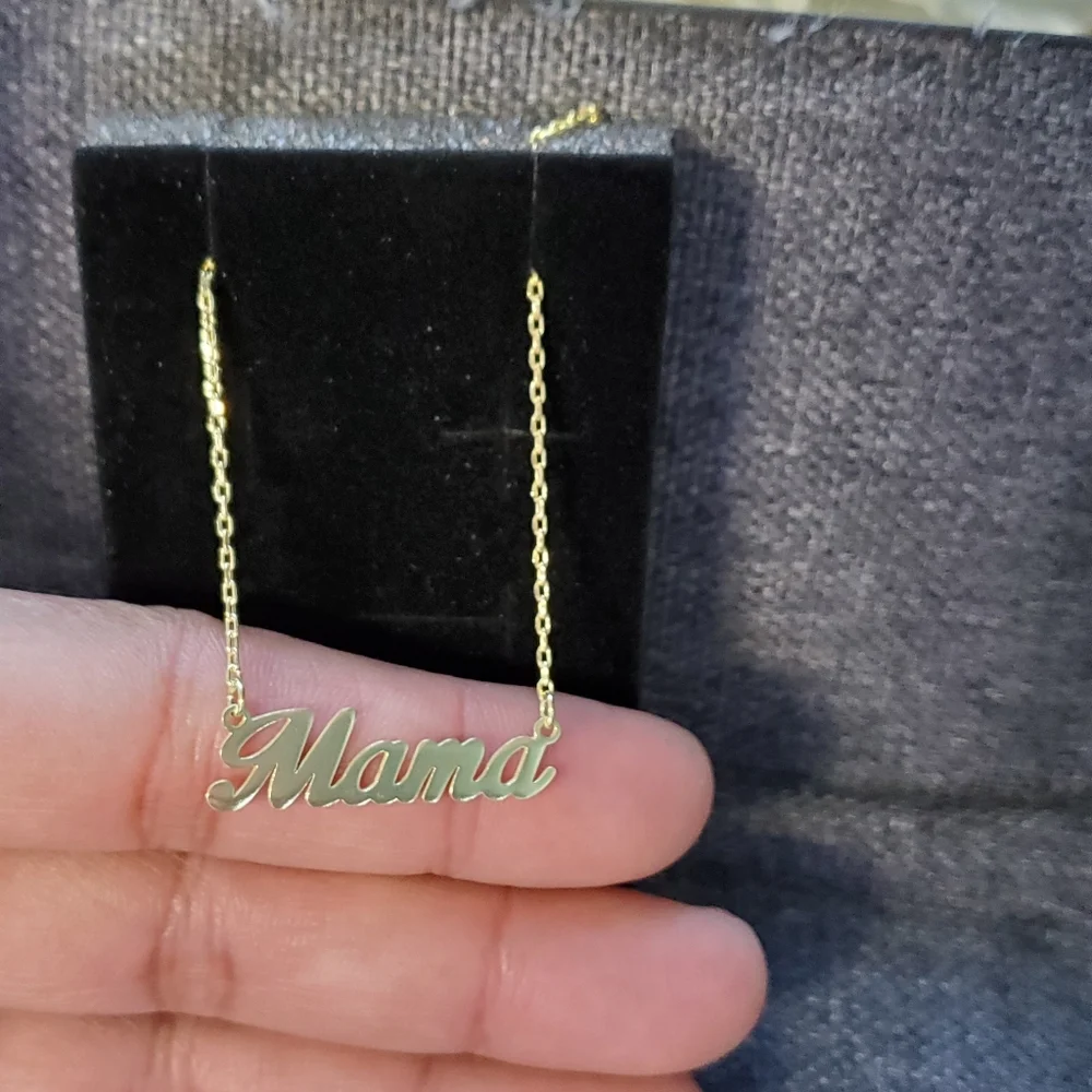 Mama 14k Gold Necklace for Mom